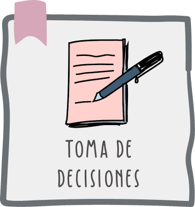 Anotaciones en cuaderno con bolígrafo